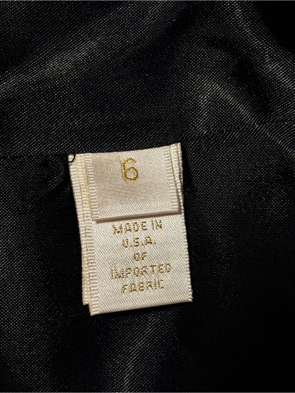 Fleurette Loro Piana 100% Wool Black Double Breasted Peacoat Size 6 - Picture 4 of 6